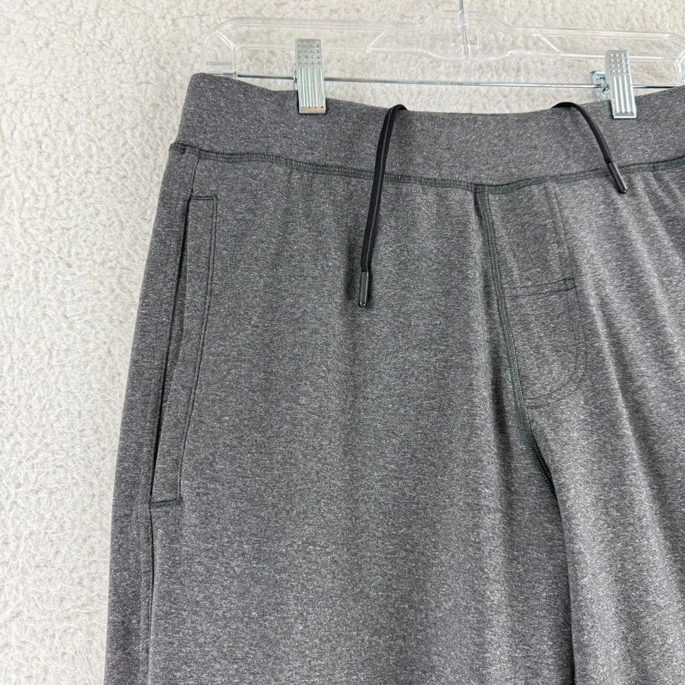 Lululemon Kung Fu Pants Mens Size 30 Gray‎ Pull On Straight Leg Athletic Stretch